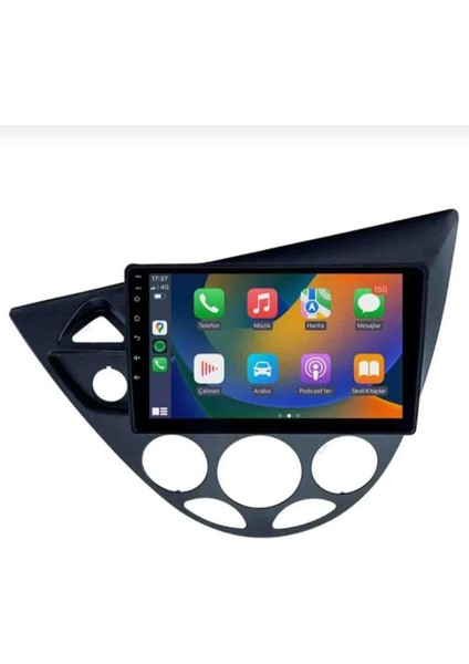 Ford Focus 1 Uyumlu 9 Inç 2gb Ram 32GB Hafıza QLED Ekran Multimedya Android Teyp modelleri