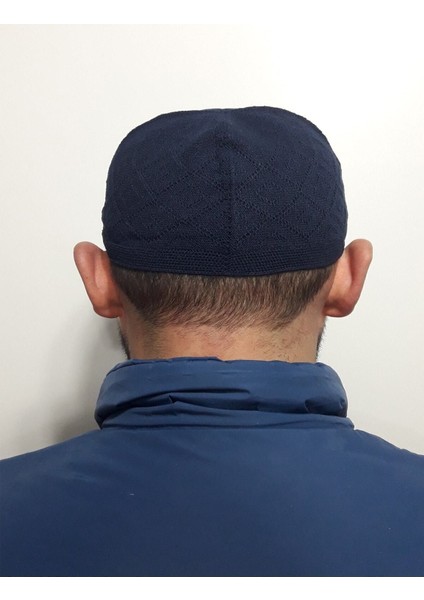 Lacivert Namaz Takkesi 12 Adet fiyatları