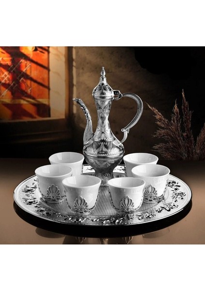 Porselen Bardaklı Zemzem Takımı / Hurma Kase Hediyeli fiyatları