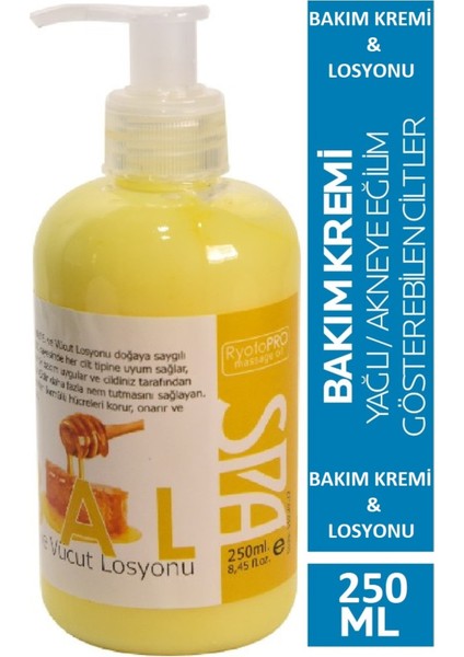 Bal El ve Vücut Losyonu %100 Doğal 250 Ml. / Ryotoneo Honey Hand And Body Lotion 100% Natural 250 Ml.