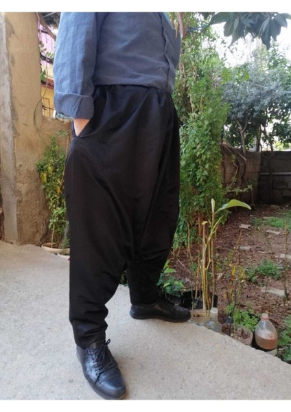 Erkek Şalvar Pantolon Üst Kalite Kumaş Rahat & Hafif