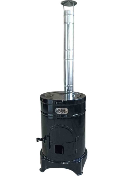 Kamp Sobası ( Kovalı Mini Kamp Sobası) Özel Imalat Kovalı Mini Kamp Sobası