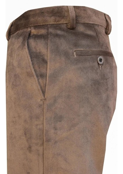 Kadife Pantolon Klasik Baba Kesim Kışlık Çift Cepli Yetkili Satici