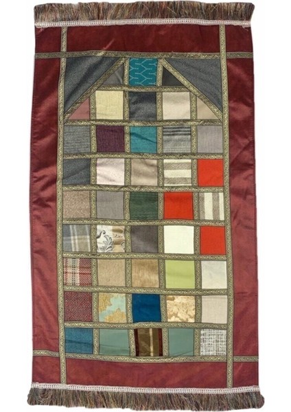 10 Adet El Yapımı Kırk Yama Seccade 70X110CM