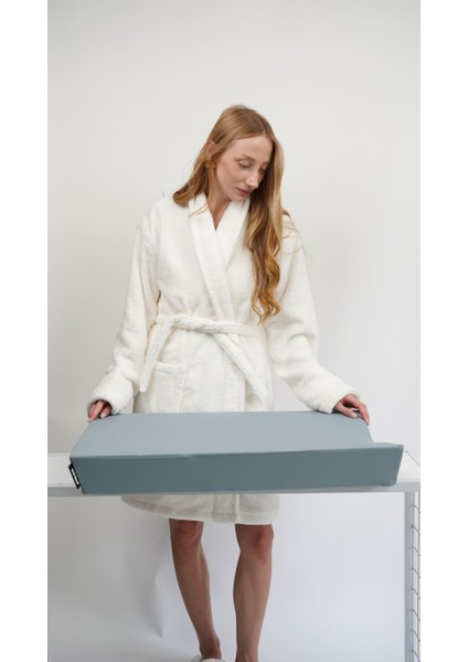 We-Too Memory Foam Bebek Alt Açma Minderi – Eğimli Tasarım, Suya ve Kire Dayanıklı Kılıf, Kaymaz Taban