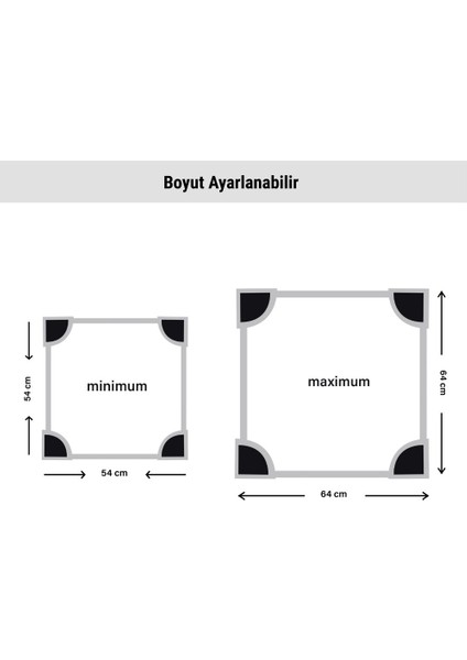 Çamaşır Yıkama Makinesi ve Çamaşır Kurutma Makinesi Kemerli Birleştirme Aparatı Montaj Kiti Gri - Inox Modeller ile Uyumlu modelleri