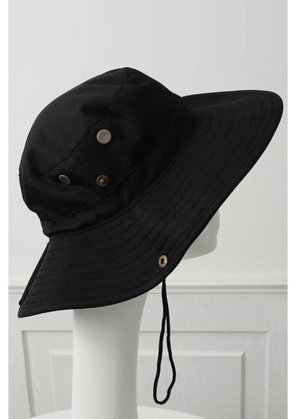 Yazlık Katlanabilir Safari Fötr Şapkası