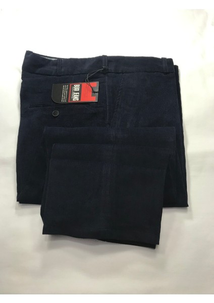 Erkek Kadife Pantolon Lacivert Pamuklu modelleri