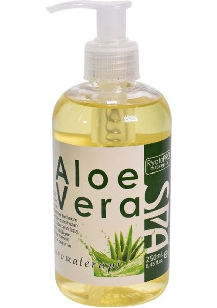 Aloevera Aromaterapi Masaj Yağı %100 Doğal 250 Ml. / Ryotopro Aloevera Aromatherapy Massage Oil 100% Natural 250 Ml.