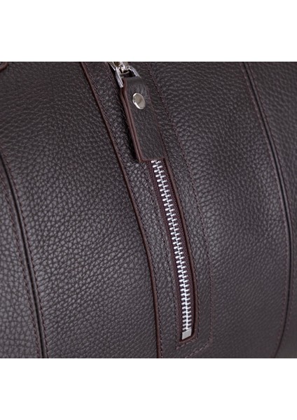 Bloomvoyager Cognac Clay Hakiki Deri Seyahat Çantası – Unisex Hafta Sonu Duffle Seyahat Çantası indirimleri