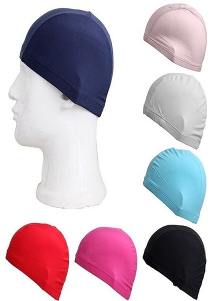 Havuz Deniz Yüzücü Bonesi Kumaş Likra 100 (Yüz) Adet / Ryotoneo Pool Sea Swimming Cap Fabric Lycra 100 (One Hundred) Pieces