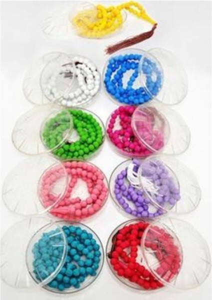 Tesbih Gül Kokulu Kutulu Gül Esanslı Camilere Mescidlere Özel Hediyelik Zikir Namaz Tesbihi 24 Adet modelleri