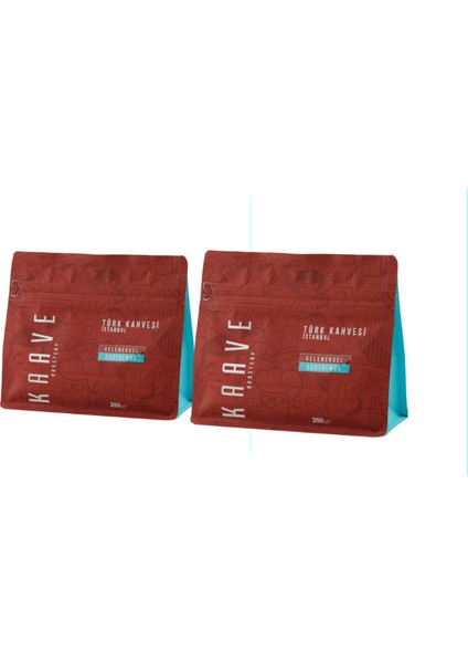 Kv-Türk Kahvesi Istanbul 250 G*2'li Tanışma Paketi