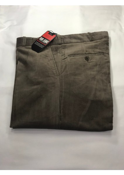 Erkek Kadife Pantolon Krem Renk Pamuklu fiyatları