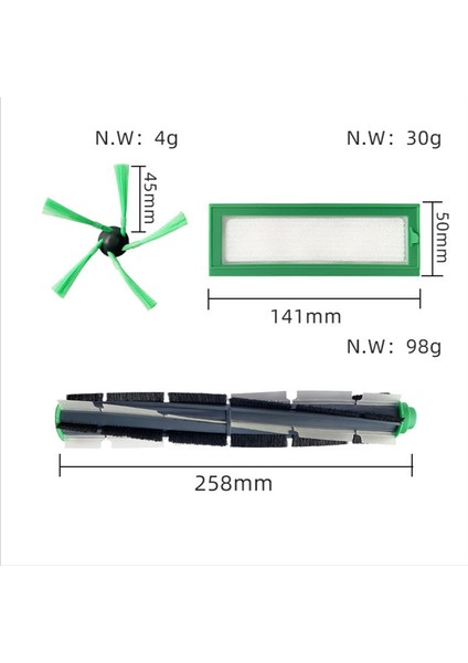 Roborock Dyad PRO/A10 PLUS/A10 Elektrikli Süpürge Için Aksesuar Seti (Yurt Dışından)