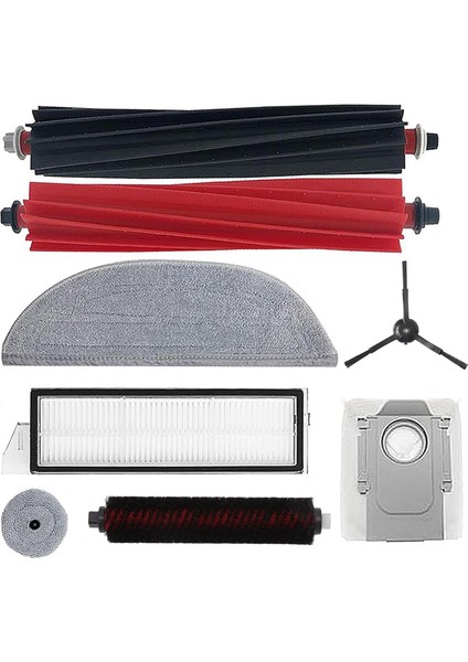 Robot Süpürge Yan Ana Fırça Toz Torbaları Filtre Parçaları (Yurt Dışından) fırsatları
