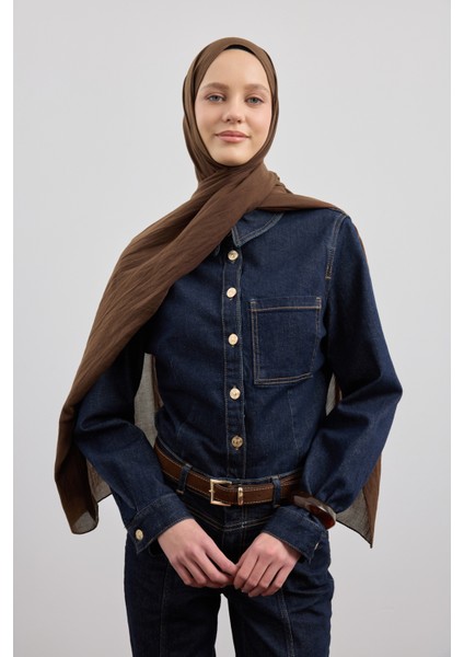 Organik Crash Şal Acı Kahve fiyatları