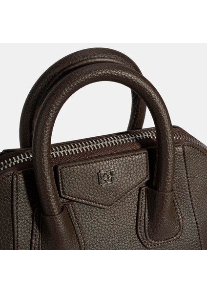 Kadın Koyu Kahve Omuz Askılı Mini El Çantası fırsatları