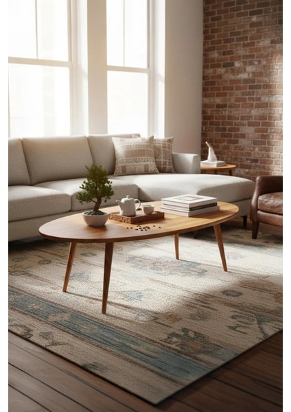 Premium Asimetrik Doğal Masif Ahşap Iskandinav Tarz Orta Sehpa indirimleri