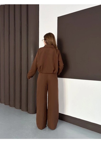 Trenç Takım Alt Üst Kahve Ons fırsatları