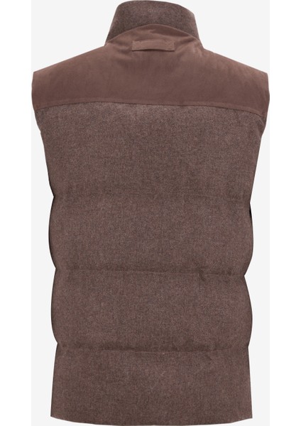 Kapitone Kahve Erkek Yelek F5WM-YLK 2336 modelleri