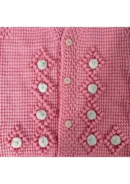 7935 El Örgüsü Şekil Desenli Örgü Yelek - 5 Yaş modelleri