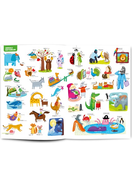 Çocuklar Içı̇n Ilk 500 Ingı̇lı̇zce Kelı̇me modelleri