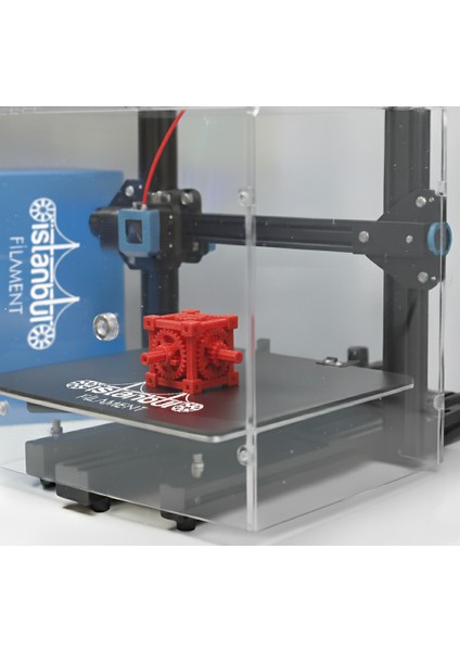 Istanbul Filament 3D Baskı Petg Filament Kırmızı 1 kg Ø 1,75MM ± 0,05 mm Bambu Lab Uyumlu modelleri