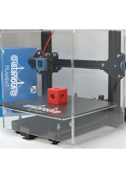 Istanbul Filament 3D Baskı Petg Filament Kırmızı 1 kg Ø 1,75MM ± 0,05 mm Bambu Lab Uyumlu