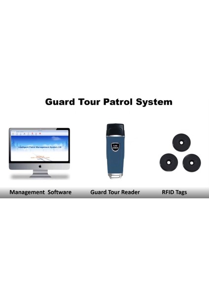 Bekçi Takip Devriye Tur Sistemi Set 3 Yıl Garanti Ilke