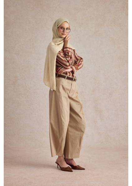 Organik Crash Şal Deve Tüyü indirimleri