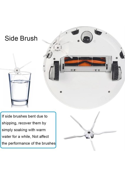 Xiaomi Mijia M30 Pro Silindir Ana Fırça Filtre Paspas Bezi Toz Torbası (Yurt Dışından) fırsatları