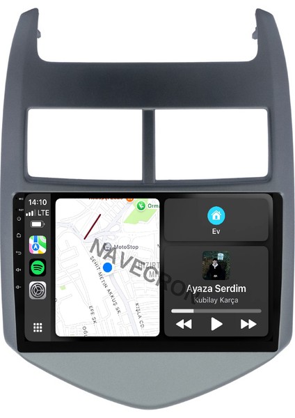 Chevrolet Aveo 2011-13 9" Uyumlu Android Multimedia Gerçek 4/64 Kablosuz Carplay Geri Görüş Kameralı fiyatları