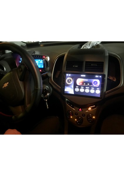 Chevrolet Aveo 2011-13 9" Uyumlu Android Multimedia Gerçek 4/64 Kablosuz Carplay Geri Görüş Kameralı modelleri