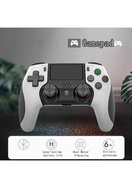 Ps4 Bluetooth Oyun Denetleyicisi Için Ps4 Konsol Serisini Çift Motor Titreşimine ve Altı Eksenli Algılama Siyah (Yurt Dışından) modelleri
