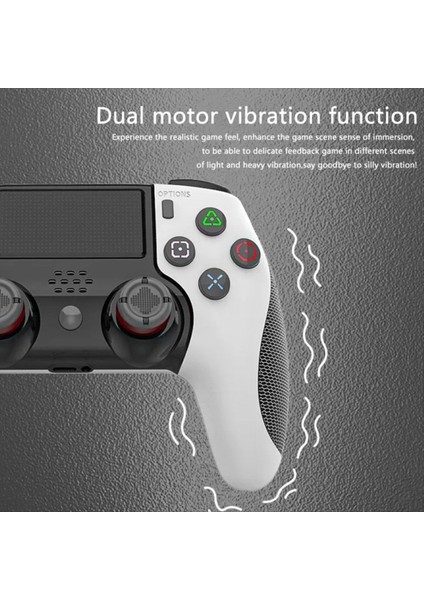 Ps4 Bluetooth Oyun Denetleyicisi Için Ps4 Konsol Serisini Çift Motor Titreşimine ve Altı Eksenli Algılama Siyah (Yurt Dışından) indirimleri