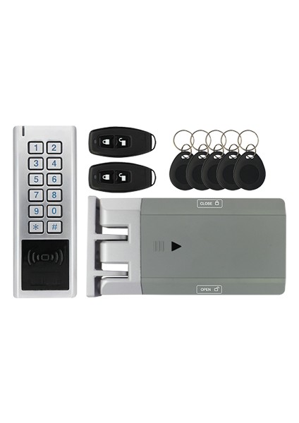 Bluetooth Kontrollü Elektronik Kapı Kontrol Sistemi Şifre+Kart