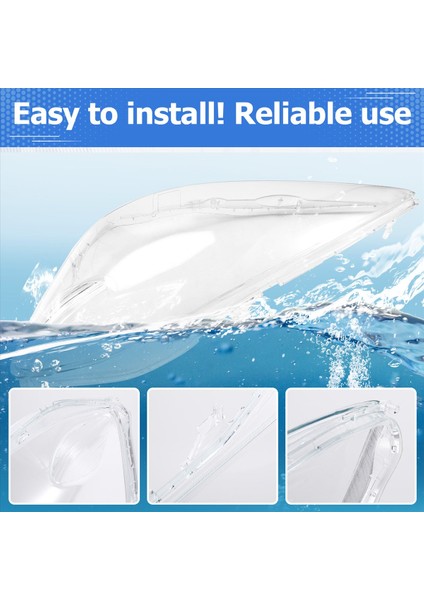 Araba Ön Kafa Işık Lamba Kapağı Honda Fit 2008-2010 Için Şeffaf Abajur Far Kapağı Kabuk Maskesi Lens (Yurt Dışından) fiyatları