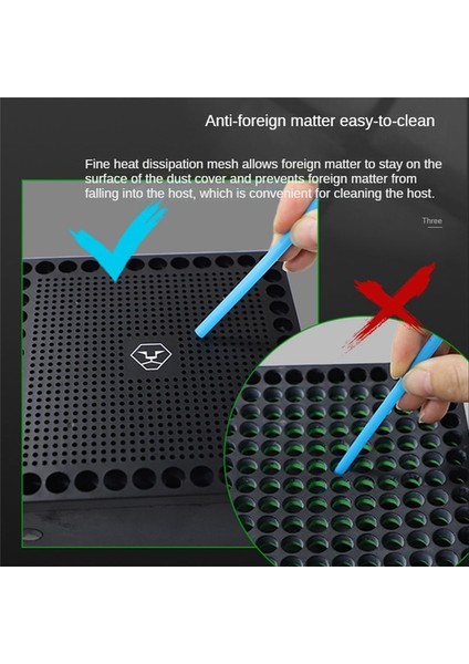 Aolion Ana Bilgisayar Toz Durumu Kapak Örgü Filtre Kiti Xbox Serisi x Oyun Konsolu Tutucu Raf Oyunu Aksesuarları (Yurt Dışından) indirimleri