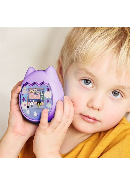 Tamagotchi Pix Silikon Kılıfı Sanal Pet Makinesi Karikatür Koruyucu Kapak Su Geçirmez Silikon Kılıf (A) (Yurt Dışından) modelleri