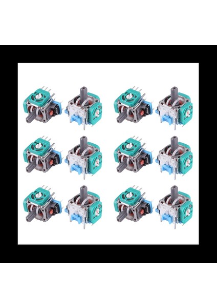 12PCS / Lot Sağ / Sol Joystick 3D Analog Çubuk Sensörü Playstation 4 Ps4 Denetleyicisi Dualshock 4 Onarım Parça (Yurt Dışından)