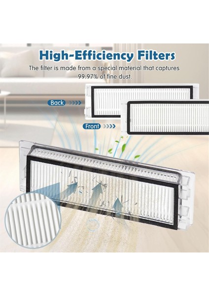 Eufy Clean L50 Için 11 Adet, Parçalar Silindir Yan Fırça Hepa Filtre Toz Torbası (Yurt Dışından) fırsatları