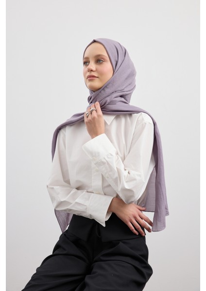 Organik Crash Şal Lavanta fırsatları