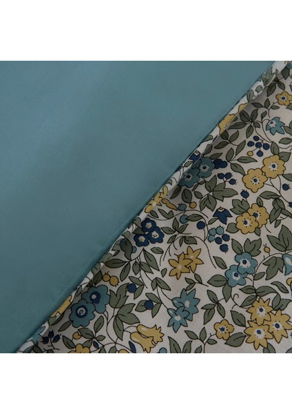 Minay 52 Tel %100 Pamuk Çift Kişilik Nevresim Takımı Mavi