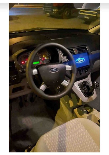 Ford C-Max 2004-2010 Uyumlu 9 Inç 2gb Ram 32GB Hafıza QLED Ekran Multimedya Android Teyp modelleri