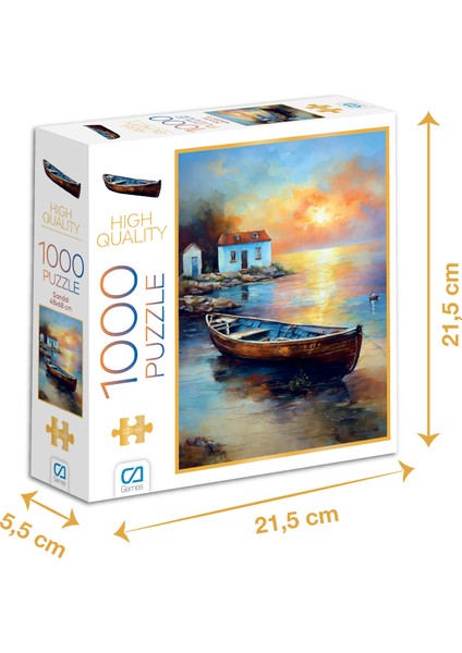 Sandal - 1000 Parçalı Puzzle - 48 x 68 cm