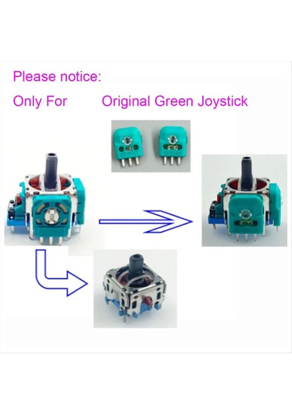Ps5 Denetleyici Anahtar Salonu Değiştirme Salonu Analog Joystick Potansiyometre Sensör Modu Ekseni Direnç 60 Pcs (Yurt Dışından) modelleri