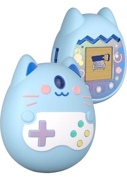 Tamagotchi Pix Silikon Kasa Sanal Evcil Hayvan Makinesi Karikatür Koruyucu Kapak Su Geçirmez Silikon Kasa (B) (Yurt Dışından) indirimleri