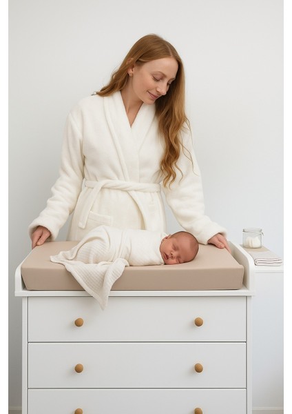 We-Too Memory Foam Bebek Alt Açma Minderi – Eğimli Tasarım, Suya ve Kire Dayanıklı Kılıf, Kaymaz Taban