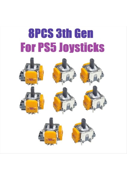 Ps5 Joysticks Salonu Için 8 Adet Elektromanyetik Hassasiyetli Ayarlanabilir Joysticks (Yurt Dışından) indirimleri
